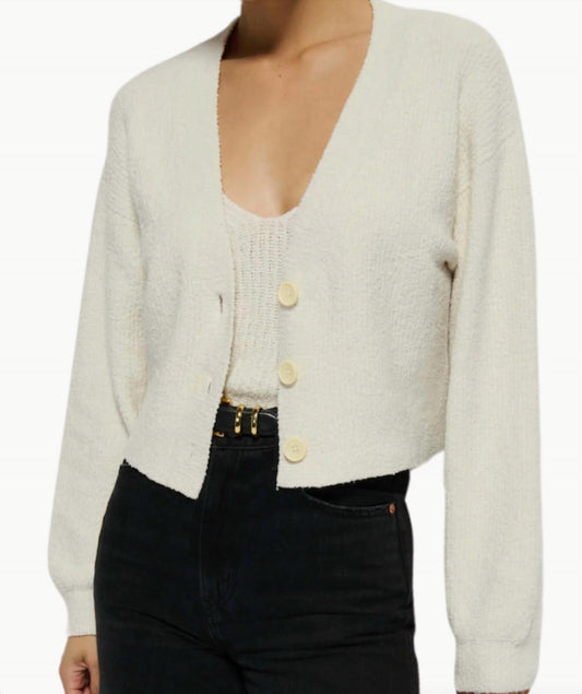 Nation Ltd - Bo Balloon Sleeve Cardigan