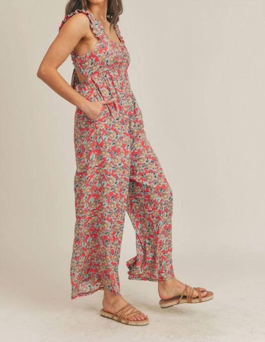 Floral Jumpsuit