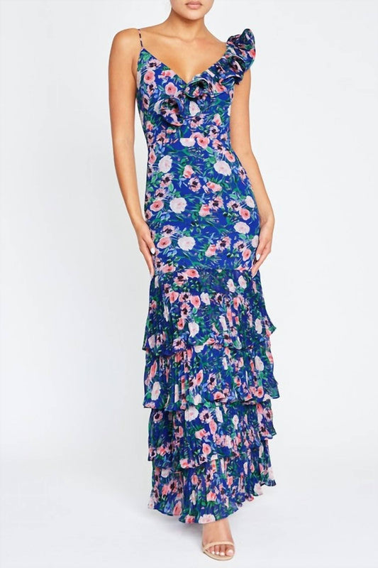 Luxxel - Como La Floral Maxi Gown
