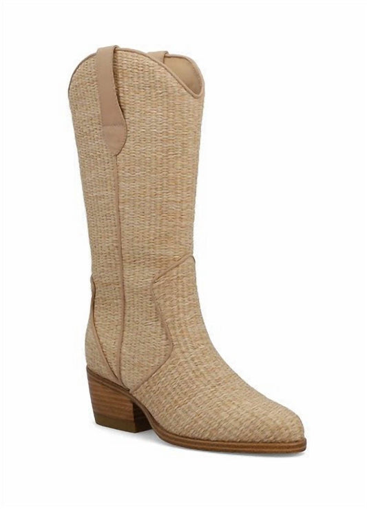 Mia - Women's Jenah Raffia Boot