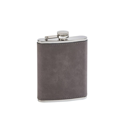 Creative Gifts International - Leatherette Flask 8 Oz