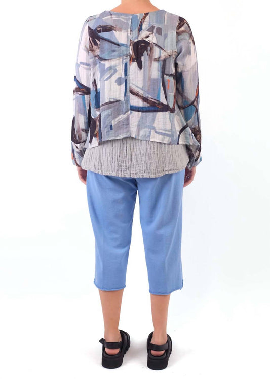 Gerties - Rib Crop Wide Leg Pants