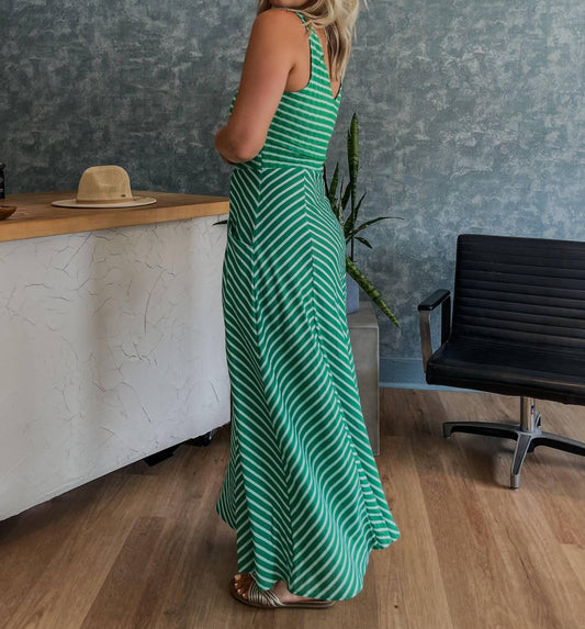 Blakeley - Luciana Stripe Maxi Dress