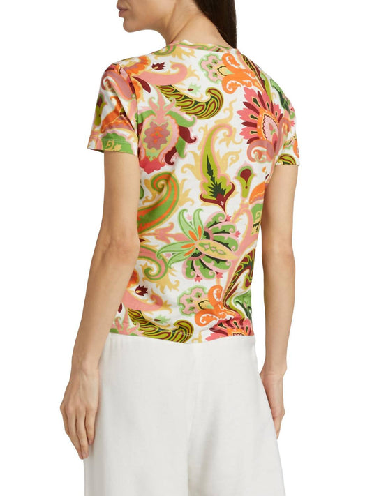Etro - Summer Artwork Print T-shirt
