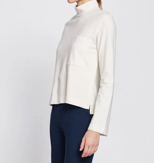 Stateside - Mock Neck Pocket Top