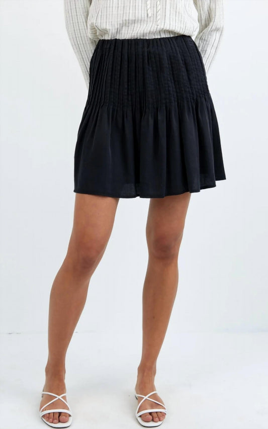 Bella Dahl - Pintuck Mini Skirt