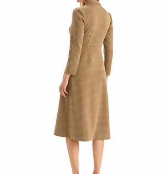Tyler Boe - Women's Ella Knit Houdstooth Dress