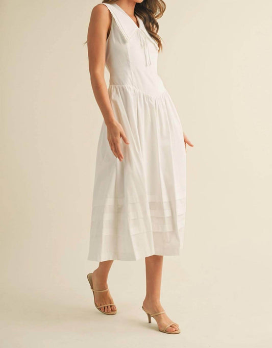 &Merci - American Honey Doll Collar Midi Dress - Snagged & Bagged