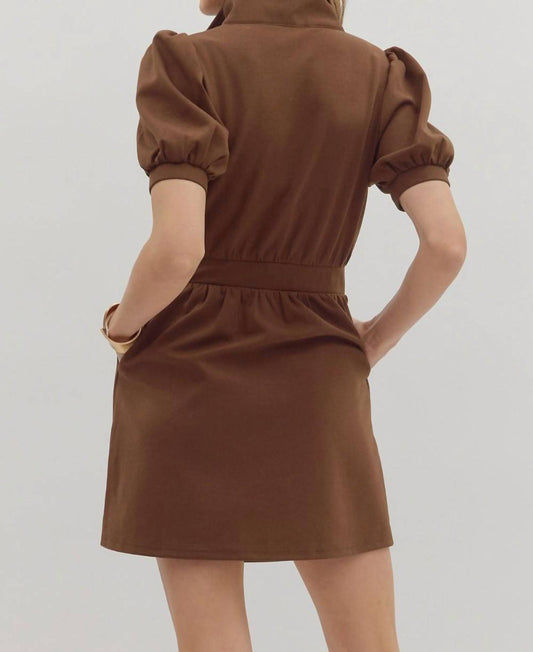 Entro - Ready For More Zipper Mini Dress