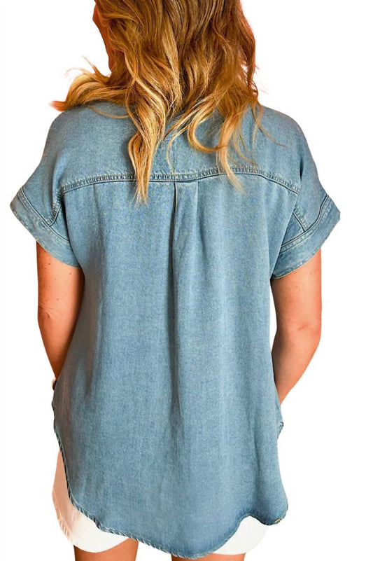 Blu Pepper - Georgia Button Down Top