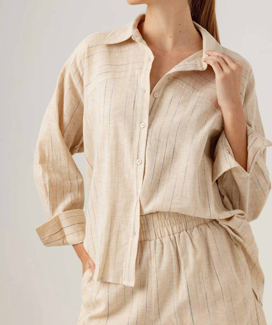 Sundays - Multi Linen Adora Shirt