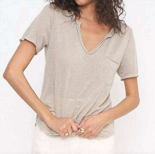 Project Social T - Sophia Pocket V Neck Tee