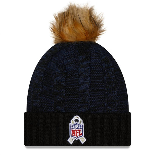New Era - Women's Dallas Cowboys 2022 Salute To Service Pom Knit Hat
