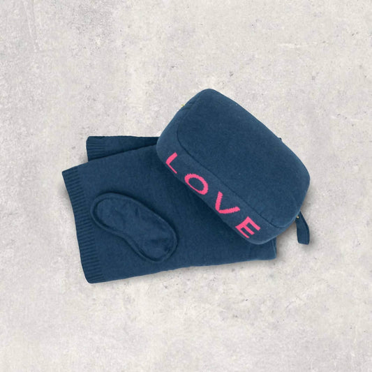 Pink Lemonade - Travel Throw Blanket Set