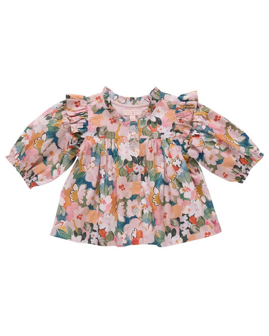 Pink Chicken - Girls' Kalani Button Up Top