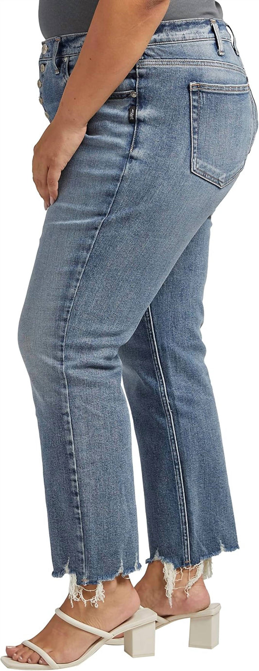 Silver Jeans Co - Beau Mid Rise Slim Leg Jeans