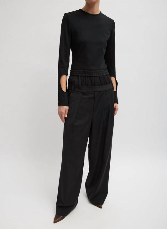 Tibi - Compact Ultra Stretch Half Moon Top