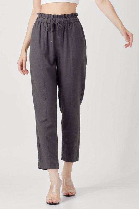 Risen - Linen Ankle Pants