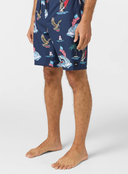 O'Neill - Men's Lennox Usa 20" Boardshorts
