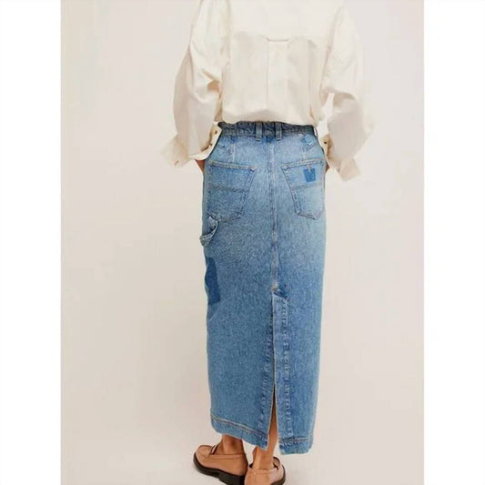 Free People - Women's Francisco Denim Maxi Skirt