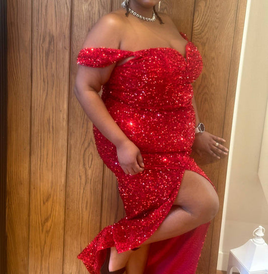 Banjul - Darlene Sequins Gown - PLUS