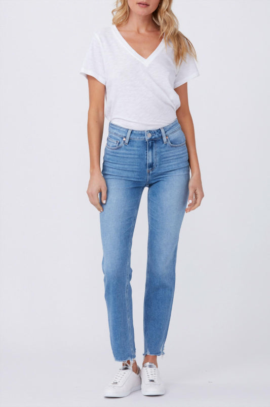 Paige - Cindy Mel With Destroyed Hem Jeans