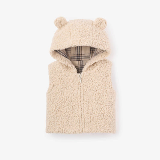 Elegant Baby - Baby Sherpa Hooded Vest