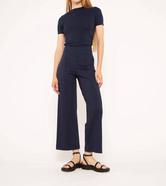 Ripley Rader - Ponte Knit Cropped Straight Leg Pant