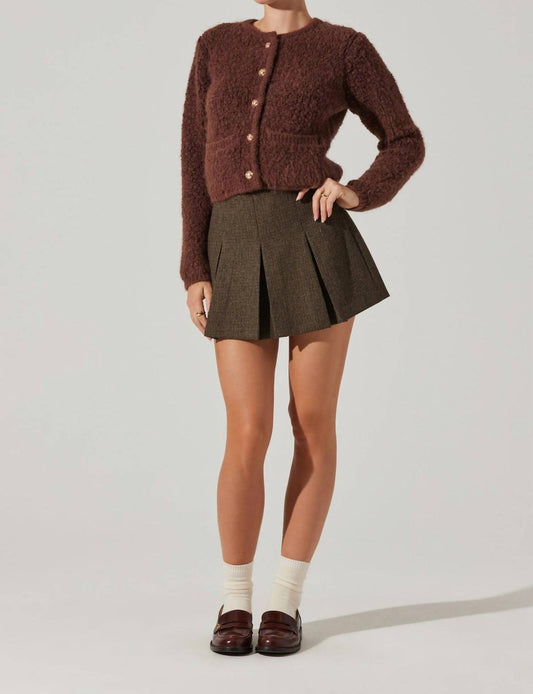 Astr - Myrtle Wool Blend Cardigan