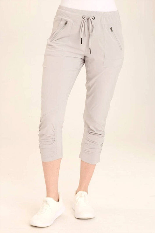 Wearables - Aksana Whisper Stretch Ruched Slim Pant