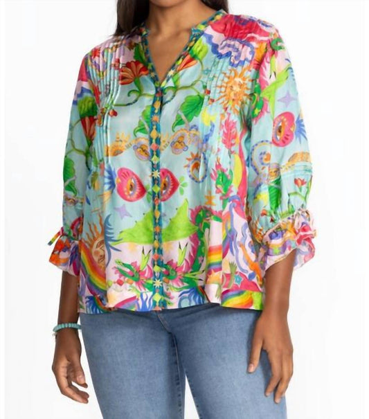 Johnny Was - Vacanza Blouse - Plus