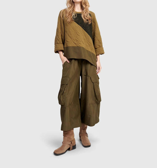 Alembika - Spark Crewneck Asymmetrical Hem Top