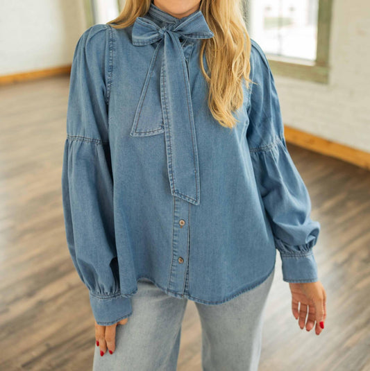 Entro - Women's Noa Bow Tie Top