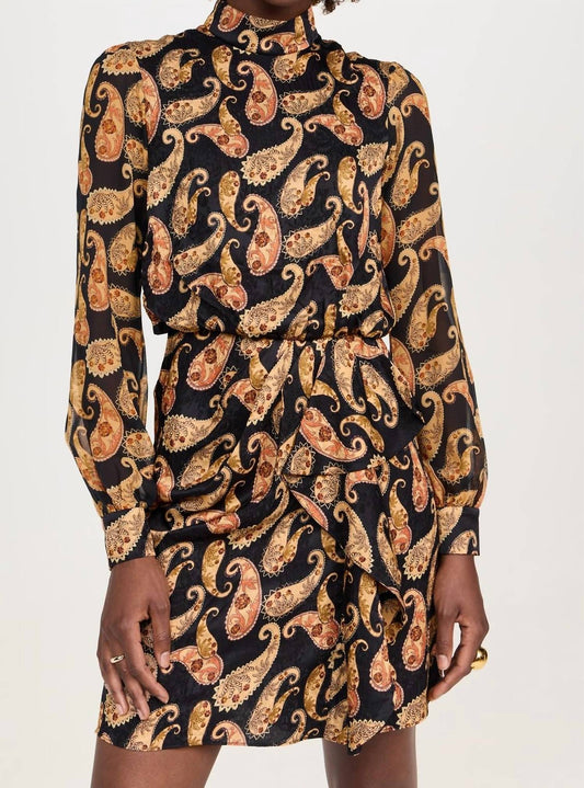 Saloni - Draped Isa Short Dress