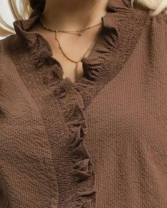 Umgee - Reagan Ruffle Top