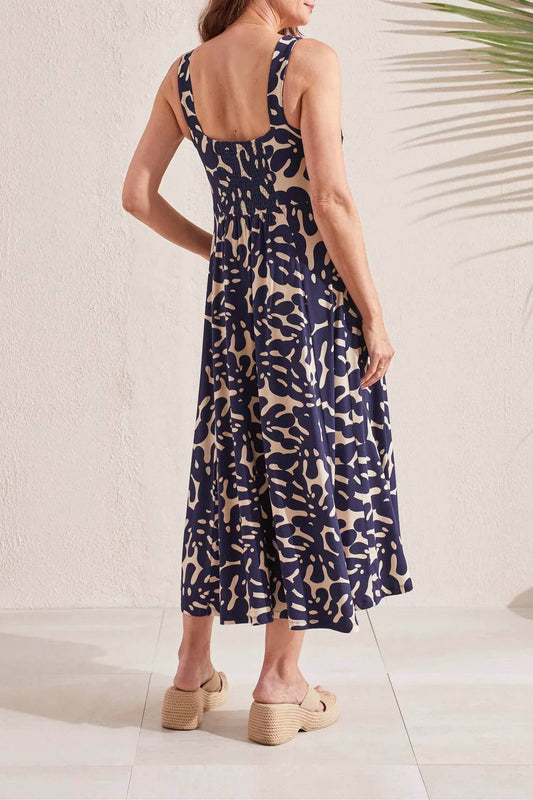 Tribal - Sleeveless High-low Dress