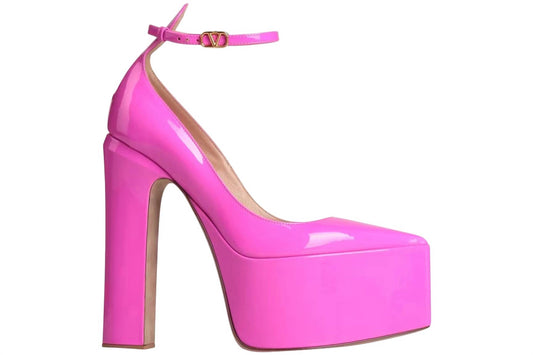 Valentino - Women's Tan Go Pumps