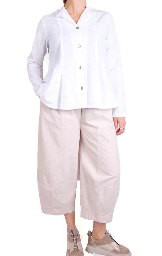Gerties - Seamed Hem Wide Leg Pants