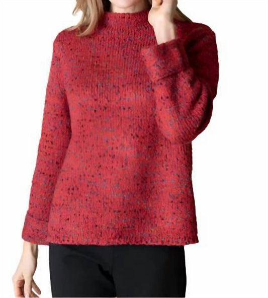 Habitat - Confetti Yarn Funnel Pullover Sweater