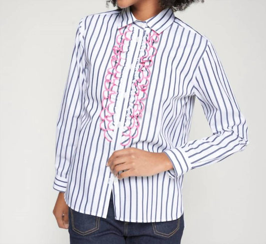 Vilagallo - Lionetta Embroidered Top