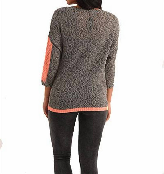 Tracy Color Block Crochet Top