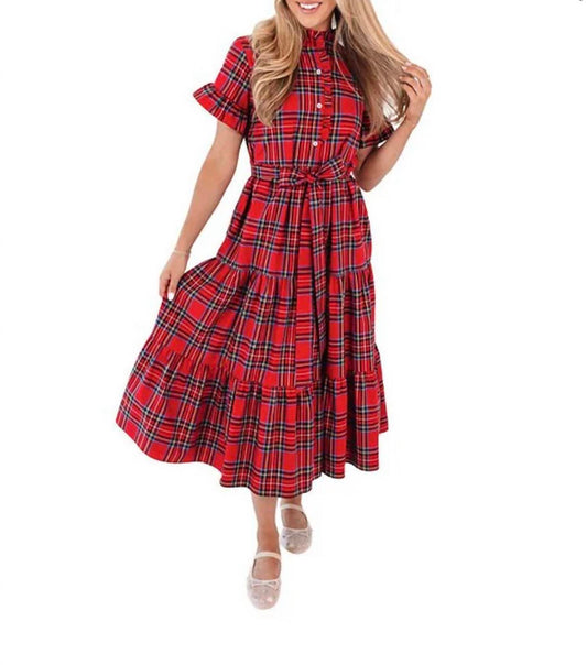 J.Marie - Hollin button up midi Dress