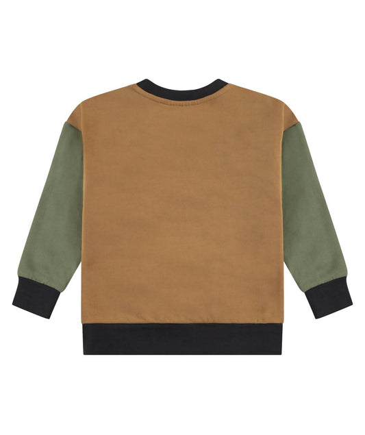 Babyface - Boys' Kangaroo Pocket Colorblock Pullover