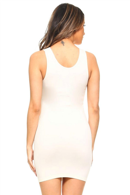 Yelete - Seamless Long Tank Slip Dress