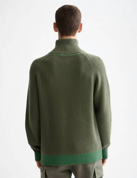 Scotch & Soda - Troyer Raglan Zip Pullover Sweater