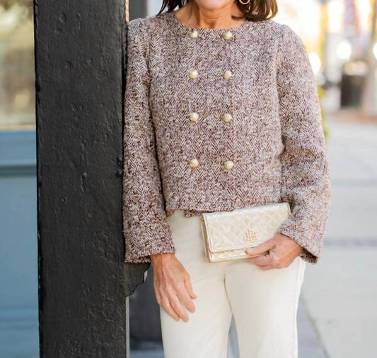 Voy - Tweed Double Breasted Jacket