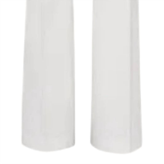 Salvatore Ferragamo - Women's High Waist Cotton Trousers