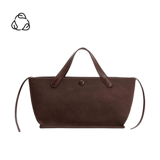 Melie Bianco - Women's Jill Suede Vegan Tote Bag