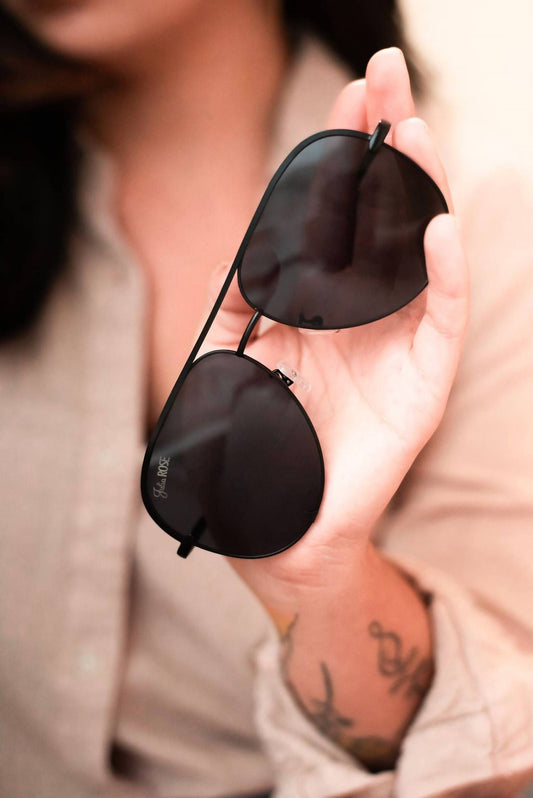 Julia Rose - Unisex The Alex High Quality Aviator Sunglasses