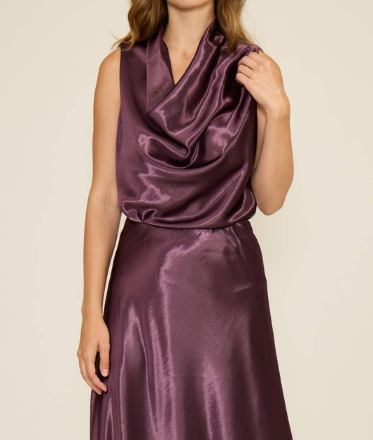 Lucy Paris - Dorothy Satin Top